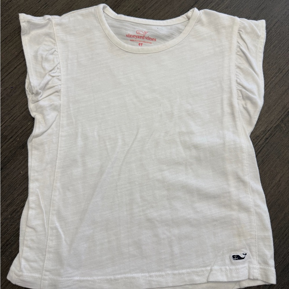 Vineyard Vines White Short Sleeve Kids Tee